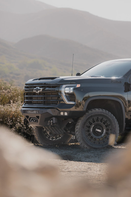 Chevrolet Silverado 3500 Front Bumper - DV8 Offroad - Spec Series - Black - `24-`26